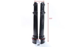 Alternative view of Tall & Large Aluminum Decorative for 3″ Round Poles - PAA-DTL37524