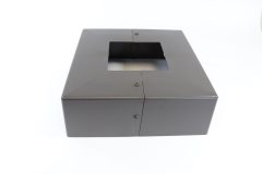 Alternative view of Quick Ship Standard ABS Cover 4" Pole, 9" Base - SPC94SS