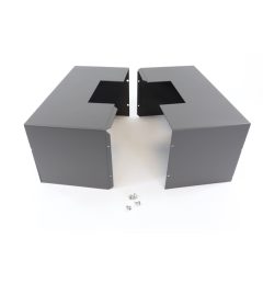 Quick Ship Standard Metal Cover 6" Pole, 11" Base - EFSQ116BR