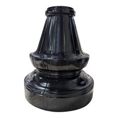 PAA-DR51618 Decorative Base Cover. Cast Aluminum. Clam shell type.