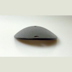 4" x 7" Oval Curved Hand Hole Cover - ALUMINUM - PAA-HOC47 - Image 3
