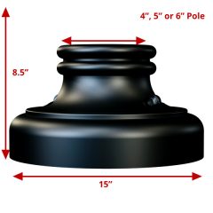 MAINZ-15-Clamshell-Decorative-Base-Cover-Dimensions