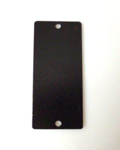 2.5" x 5.5" Rectangle Hand Hole Cover - ALUMINUM - PAA-HR2555