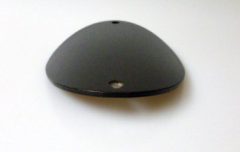 Alternative view of 4" x 7" Oval Curved Hand Hole Cover - ALUMINUM - PAA-HOC47