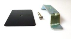 Alternative view of 3" x 5" Rectangle Hand Hole Cover - ALUMINUM - PAA-HR35